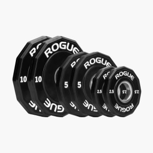 Rogue 12-Sided Urethane Grip Plate | Rogue Fitness